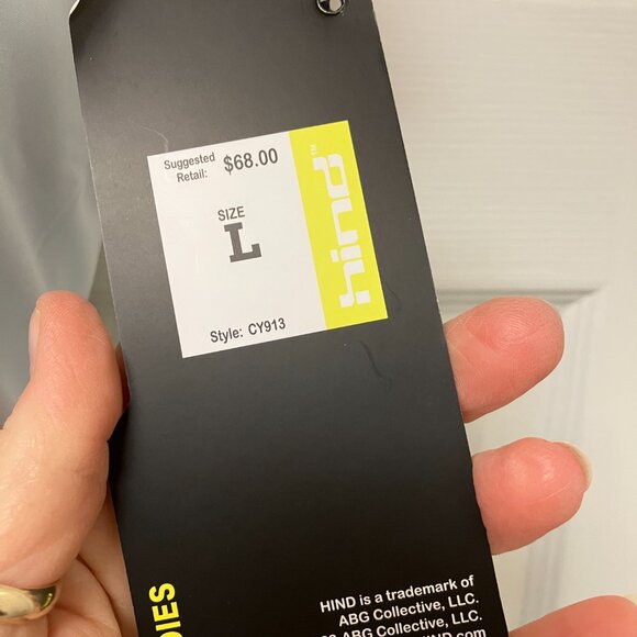 HIND Tennis Tank Dress BLUE Stretch Strappy Racerback Built-in Liner Women - Picture 6 of 16